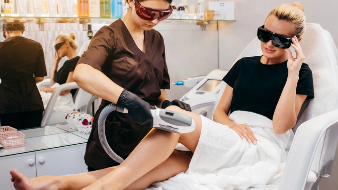 Лазерная фотоэпиляция в салоне красоты «Ноэми» за полцены
