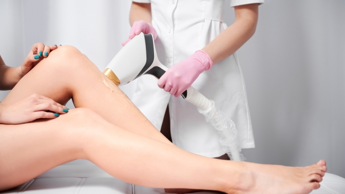 Посещение фотоэпиляции в косметологической клинике Beauty Slim Clinic